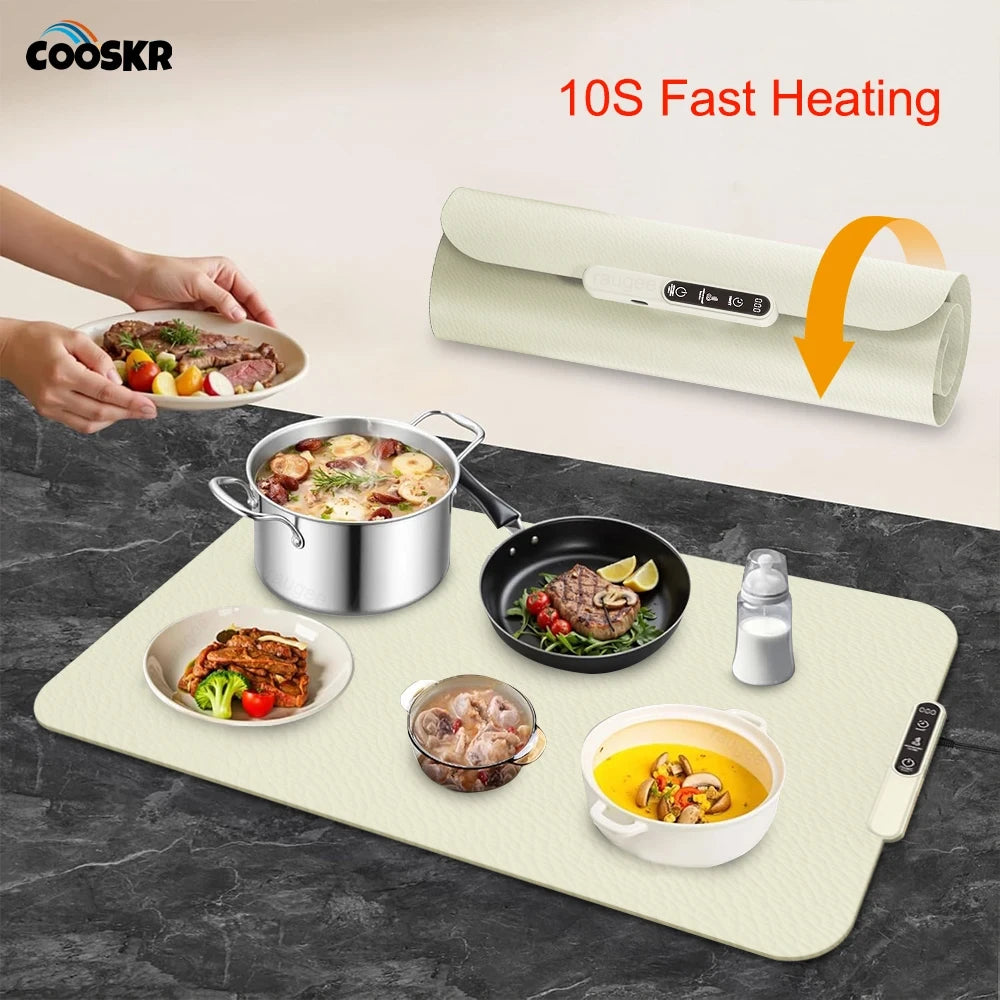 Foldable Electric Food Warming Mat