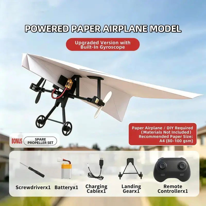 PowerFlight RC Paper Plane Kit